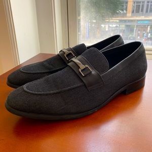 Steve Madden Bit Loafers Gray/Black